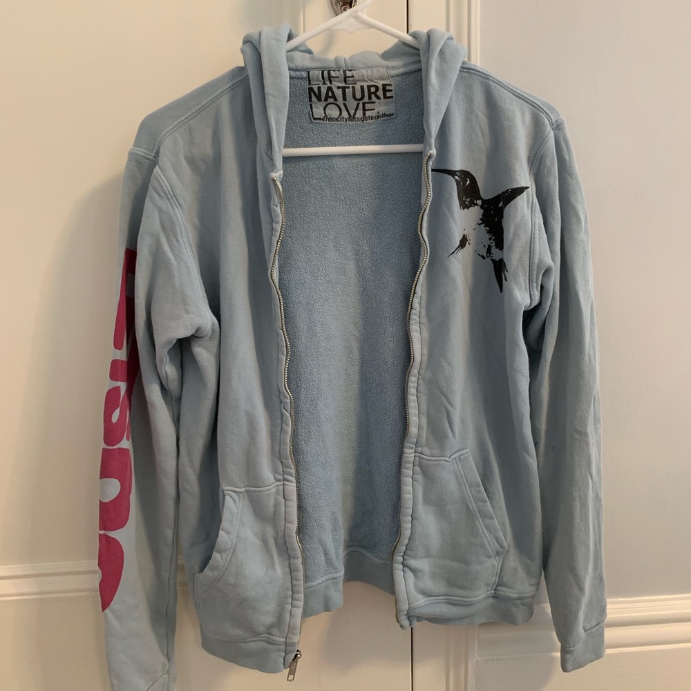 Free city zip up hoodie